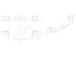 Площадка под лебёдку в штатный бампер TANK 300 Риф RIFT30-30000