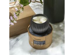 Свеча Tkano Edge Nutmeg, Leather & Vanilla TK23-ARO0030 (серый)