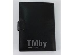 Обложка на паспорт Poshete 852-317-4K-BLK (черный)