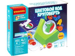 Настольная игра Bondibon БондиЛогика Цветовой код. Круговерть / ВВ6108