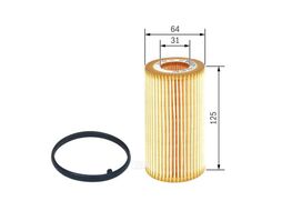 Масляный фильтр Volvo C30, C70 II, S40 II, S60 II, S80 II, V50, V70 II, XC60, XC70 II, XC90 BOSCH F026407097