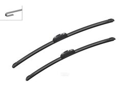 Комплект щеток стеклоочистителя 2шт. AerotwinRetro AR801S 600/530mm (крепл. крючок) BOSCH 3397118996