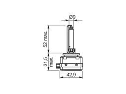 Автолампа BOSCH 1987302907