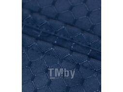 Шторка-занавеска для ванны Home One Waffle 180x180 / 372250 (темно-синий)