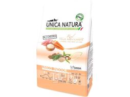 Сухой корм для кошек Unica Natura Indoor курица, рис, морковь (1.5кг)