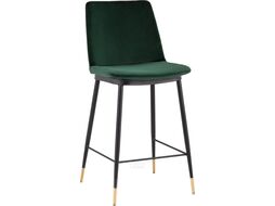 Стул барный Stool Group Мелисса / FDC9055C GREEN FUT-73 (велюр зеленый)
