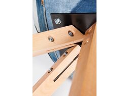 Стул Norden Лестер Джинс K-1199F-12 Jeans (джинс/бук)
