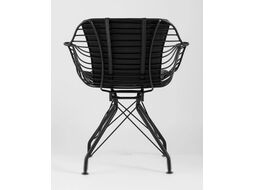 Стул Stool Group Thomas / TMS-18A-P18 BL/BL (черный с черной подушкой)