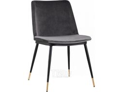 Стул Stool Group Мелисса / FDC8028 DARK GREY FUT-81 (велюр темно-серый)