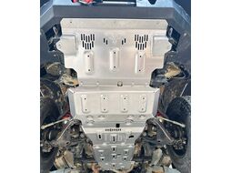 Защита радиатора, картера, РК, КПП для Toyota Hilux 2015-2024, алюм. 8 мм Falcon 8119385784