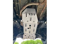 Защита радиатора, картера, РК, КПП для Toyota Hilux 2015-2024, алюм. 8 мм Falcon 8119385784