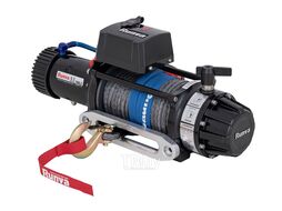 Лебёдка электрическая 12V 9500 lbs 4350 кг влагозащищенная, синтетический трос RUNVA EWB9500-Q-SR
