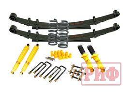 Лифт-комплект Mitsubishi L200 2015-2023, Fiat Fullback 2016+ мягкий лифт 40 мм Риф RIF-TMQ-B