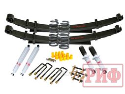 Лифт-комплект газовый Mitsubishi L200 2015-2023, Fiat Fullback 2016+ жесткий лифт 40 мм Риф RIF-TMQ-C-G
