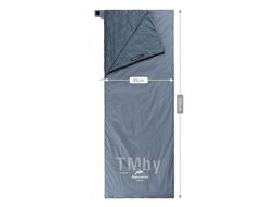 Мешок спальный LW180, 205х85 см, (ТК: +15C), серо-голубой Naturehike NH21MSD09-LW180XLSBL