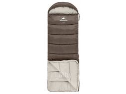 Мешок спальный U250, (190х30)х75 см, (правый) (ТК: +6C), коричневый Naturehike NH20MSD07-GRE250