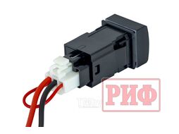 Розетка USB 2,1A для Toyota 22x22 Риф RIF22-4-1014300