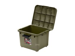 Ящик экспедиционный IRIS RV BOX 400, хаки, 28 литров 42x37,5x33 см. IRIS OHYAMA RV400KH