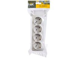 Розетка IEK Glory ERH41-K01-16 (белый)
