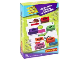 Настольная игра Bondibon Изучаем слоги и читаем Играй.Думай.Учись / ВВ5618