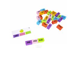 Настольная игра Bondibon Изучаем слоги и читаем Играй.Думай.Учись / ВВ5618