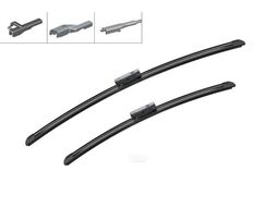 Комплект щеток стеклоочистителя 2шт. Aerotwin Multiclip AM462S 600/475mm (крепл.:боковое, клемма-2 вар-та) BOSCH 3397007462