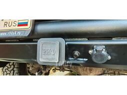 Бампер силовой задний TANK 400 c квадратом под фаркоп Риф RIFT40-21170