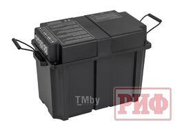 Бокс аккумуляторный 2xUSB, 2x12В, вольтметр с индикацией 420х250х330 Риф RIF22-6-0027900