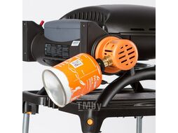 Гриль газовый 700T bicolor черный-серебристый (в комплекте адаптер тип А) O-GRILL 700T_SILVER