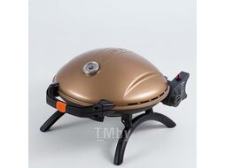 Гриль газовый 900МT bicolor черный-золотистый (в комплекте адаптер тип А) O-GRILL 900MT_GOLD