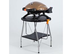 Гриль газовый 900МT bicolor черный-золотистый (в комплекте адаптер тип А) O-GRILL 900MT_GOLD