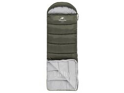 Мешок спальный U250, (190х30)х75 см, (правый) (ТК: +6C), темно-зеленый Naturehike NH20MSD07-ARM250