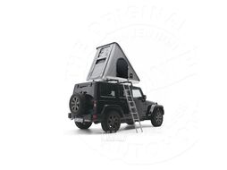Палатка на крышу автомобиля COLUMBUS VARIANT X-LARGE, тент серый, лестница 215 мм AUTOHOME CVG/04