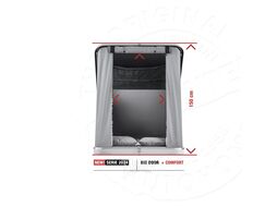 Палатка на крышу автомобиля COLUMBUS VARIANT X-LARGE, тент серый, лестница 215 мм AUTOHOME CVG/04
