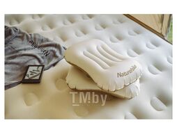 Подушка туристическая надувная 42х32х11 см, бежевая Naturehike NH17T013-Z-CBR