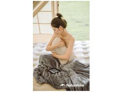Подушка туристическая надувная 42х32х11 см, бежевая Naturehike NH17T013-Z-CBR