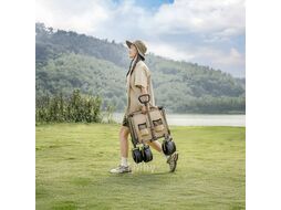 Тележка туристическая Light 76х45х93 см, 70+50 л, бежевая Naturehike CNK2350JJ012-LBR7050
