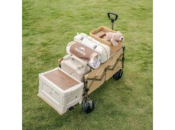 Тележка туристическая Light 76х45х93 см, 70+50 л, бежевая Naturehike CNK2350JJ012-LBR7050