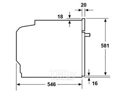 Электрический духовой шкаф SCHTOFF Decor 1200