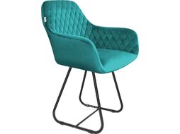 Стул Sheffilton SHT-ST38/S38 (альпийский бирюзовый/черный муар)