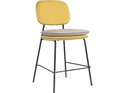 Стул барный Bergenson Bjorn Pea / BB0000693 (желтый/бежевый)