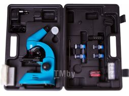 Микроскоп оптический Levenhuk Rainbow 50L Plus / 69053 (Azure)