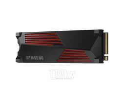 SSD-накопитель 2Tb Samsung 990 Pro with Heatsink MZ-V9P2T0CW, (7450/6900), NVMe M.2