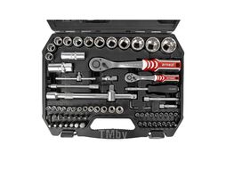 Набор инструментов 82 пр. 12-гранные головки 1/4DR, 1/2DR Arnezi R0902082