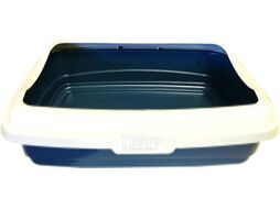 Туалет-лоток Homecat Atlantis со съемным бортом 43x32x12см / 79663