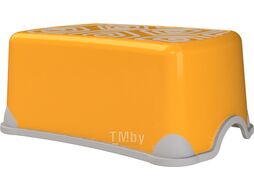 Табурет-подставка KidPlast Aster / PL194000 (оранжевый/темно-оранжевый)
