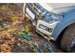 Бампер силовой передний Mitsubishi Pajero IV под площ. для лебёдки RIFPJR-30000 с защ. радиатора Риф RIFPJR-10070