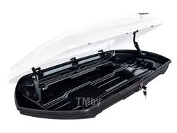 Бокс автомобильный на крышу COBRA 390L белый глянец, двусторонний PENTAIR PT-5666LW