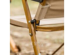 Кресло туристическое Nightfall L02, складное, черное, до 120 кг Naturehike NH19Y002-D-B