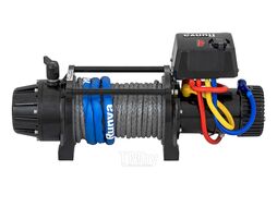 Лебёдка электрическая 12V 13500 lbs 6136 кг влагозащищенная, синтетический трос RUNVA EWB13500MAXSSR